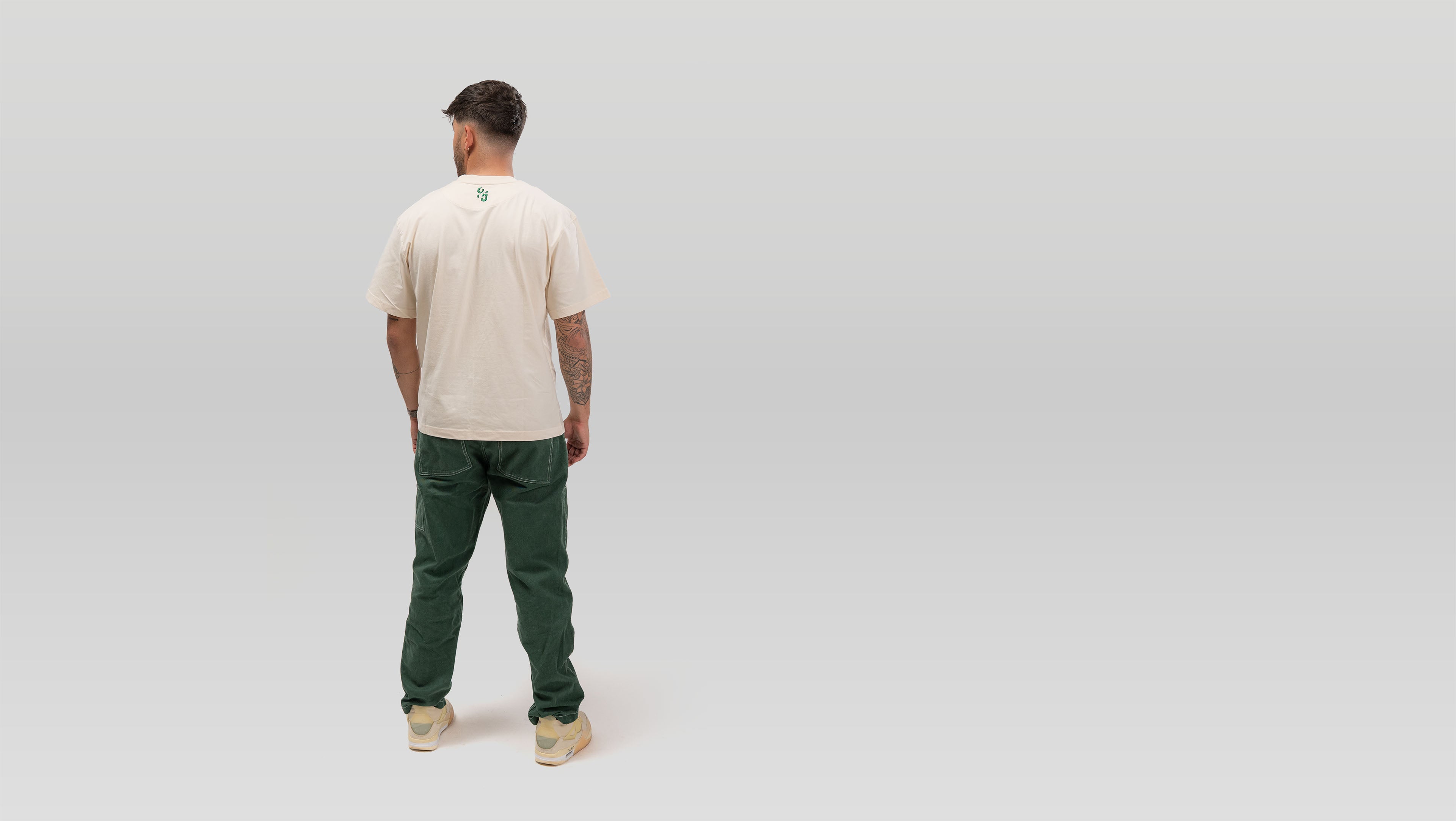 OOO T-Shirt Bone-White